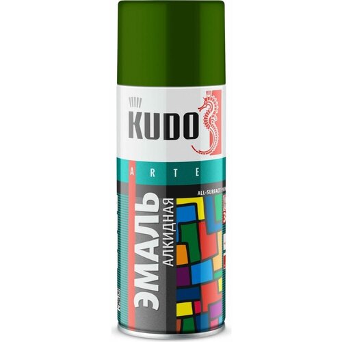 Универсальная эмаль KUDO зеленая листва 11589757