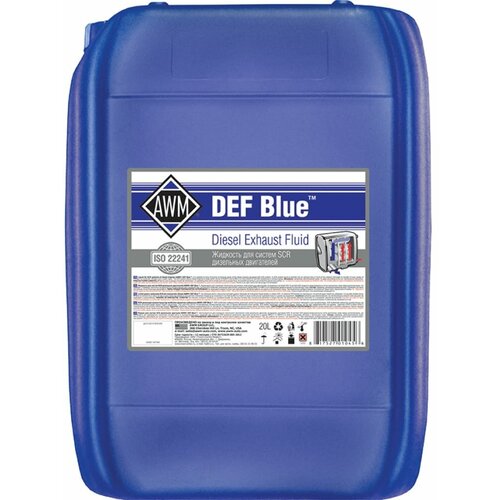 AWM Жидкость для систем SCR диз. дв (мочевина) DEF BLUE 20л 430700006