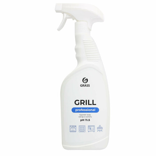 Чистящее средство для кухни, 0,6л, флакон с распылителем Grill Professional GRASS - 1 шт.