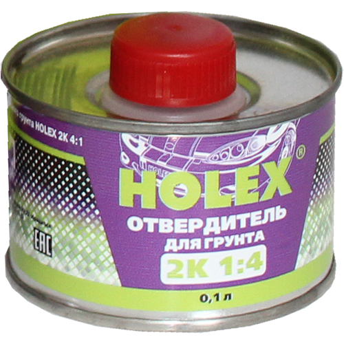 Отвердитель Holex для грунта эпоксидного 4:1 0,1 л HOLEX HAS-96558 | цена за 1 шт