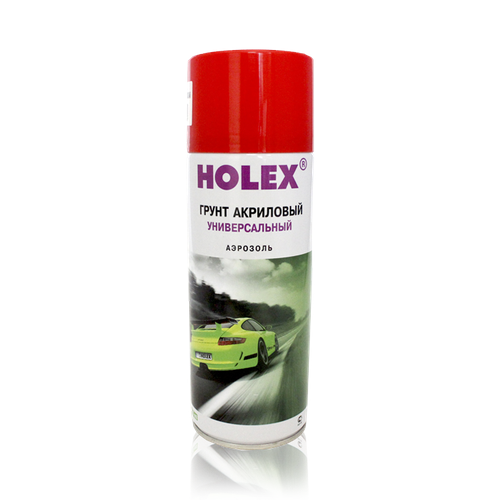 Грунт аэрозоль красный 520 мл Holex акриловый HOLEX HAS-4201 | цена за 1 шт