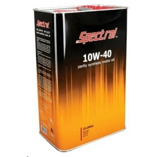 Спектрол 10w-40 Глобал масло мотор частично синт. SJ/CF 4л