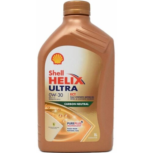 Моторное масло Shell Helix Ultra ECT 0W-301 л