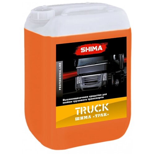 SHIMA Автошампунь для мойки грузового транспортаTRUCK 10 л, 4626016836134