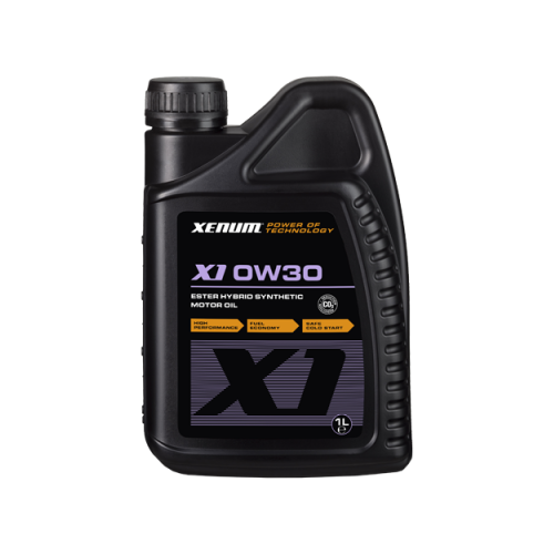 Синтетическое моторное масло с эстерами Xenum X1 0W30 С3 (1 литр)