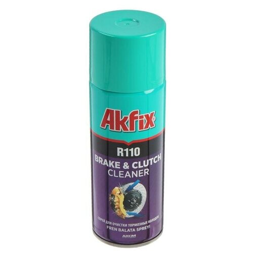 Очиститель тормозных колодок и сцепления Akfix R110, 400 мл