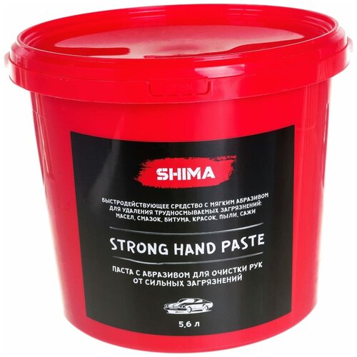 SHIMA DETAILER Паста с абразивом для очистки рук STRONG HAND PASTE 5,6 L 4603740920452