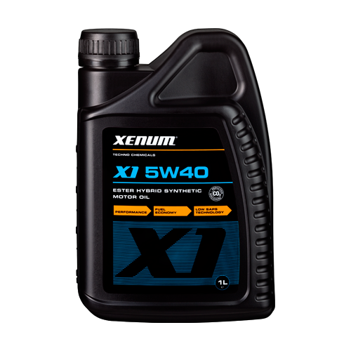 Моторное масло Xenum X1 5W40 1л (1167001)