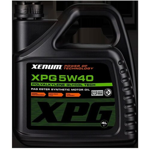 Моторное масло Xenum XPG 5W40 4л