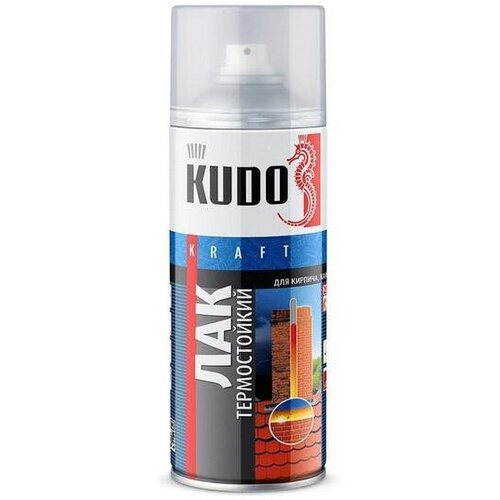 Лак термостойкий KUDO, KU-9006, 520мл