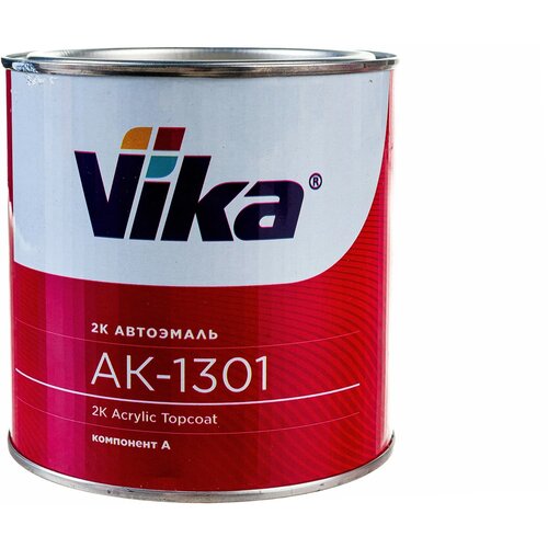 Автоэмаль Vika АК-1301 233 белая 0,85 кг