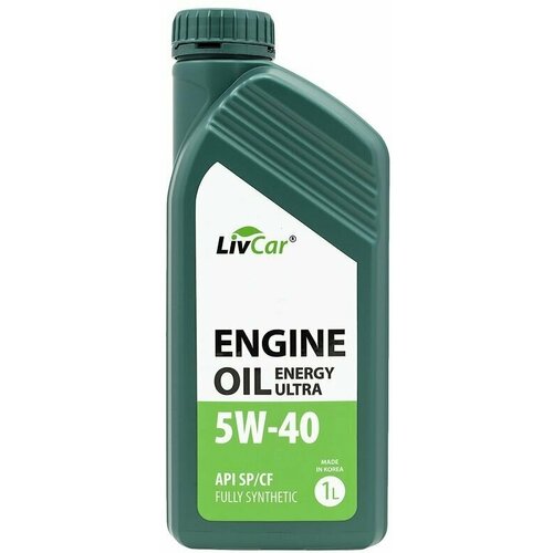 Масло моторное 5W-40 LivCar Engine Oil ENERGY ULTRA 5W-40 API SP/CF (1л)