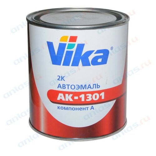 Автоэмаль Vika АК-1301 601 черная 0,85 кг VIKA 207353 | цена за 1 шт