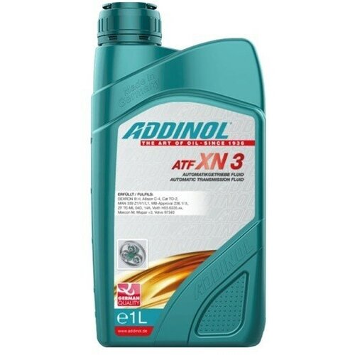 ADDINOL ATF XN 3 Жидкость трансмиссионная (1л) 4014766074980