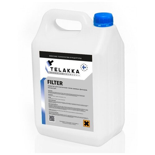 Профессиональное средство для очистки всех типов сажевых фильтров и катализаторов Telakka FILTER 10л