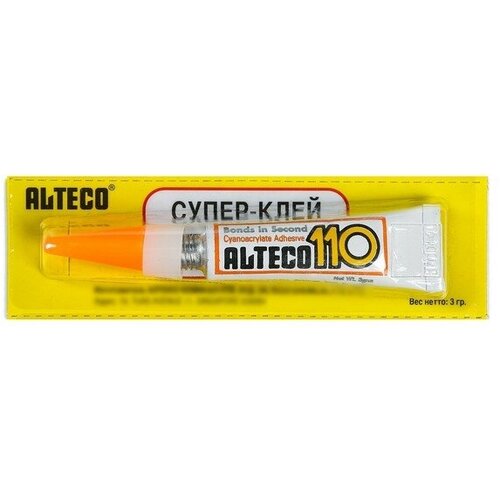 Суперклей Alteco-110, 3 г