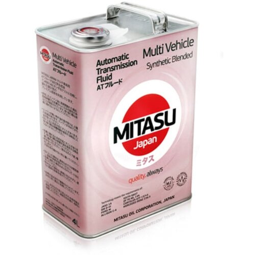 Масло трансмиссионное MITASU MULTI VEHICLE ATF Synthetic Blended MJ-323. 1л