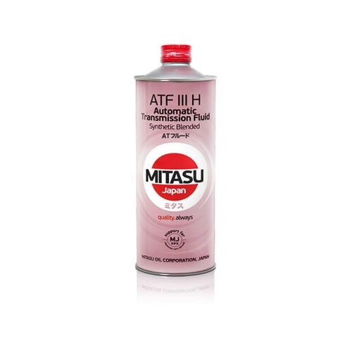 Масло АКПП MITASU ATF III H Synthetic Blended MJ-321. 1л