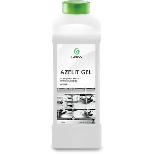 Чистящее средство для кухни GraSS Azelit гель, 1л - 3 шт