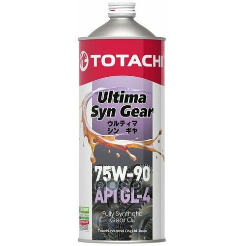 Масло Трансмиссионное Totachi Ultima Syn-Gear 75W-90 Gl-4 1 Л TOTACHI арт. 60701