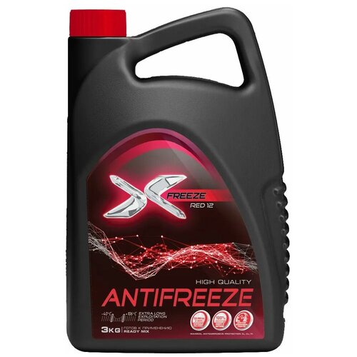 Антифриз X-FREEZE красный 3кг