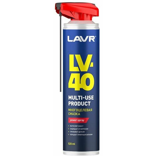 Многоцелевая смазка LV-40 LAVR Multipurpose grease LV-40 (520мл) аэрозоль