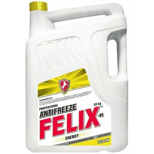 Антифриз Felix Energy G-12+, 430206028, желтый, 10 кг