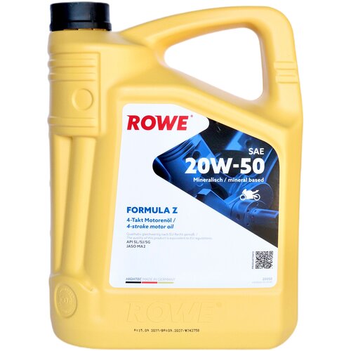 Моторное масло ROWE 4Т HIGHTEC FORMULA SAE 20W-50 Z 5л