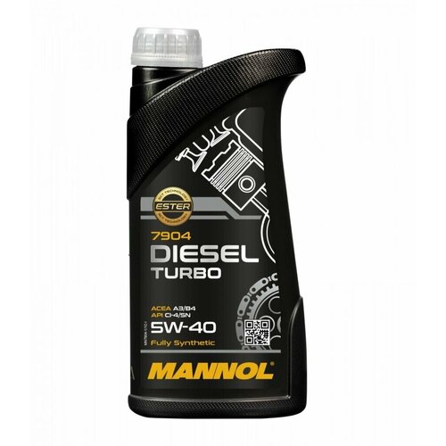 MANNOL Diesel Turbo SAE 5w40 масло моторное синт. (1л) 7904