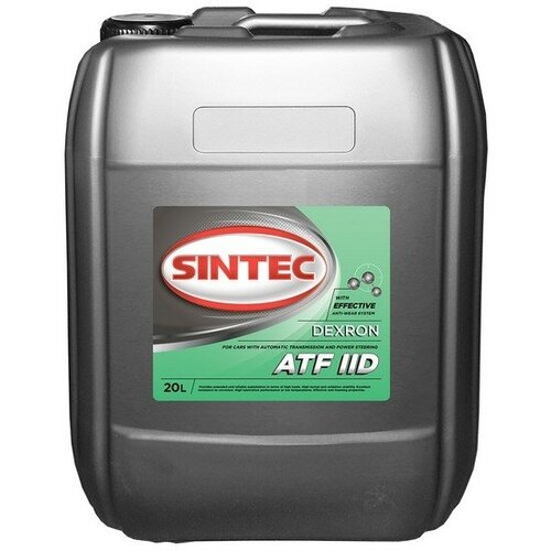 SINTEC Масло трансмиссионное SINTEC ATF ІІD (20л) 900261