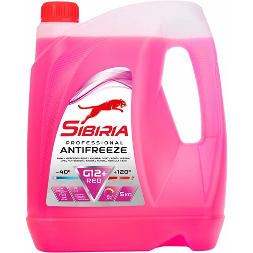 Антифриз Sibiria Antifreeze 12G, 5 кг