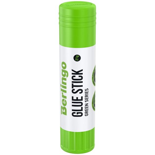 Клей-карандаш Berlingo Green Series, 21г, растительные компоненты (крахмал) (FPp_21200)