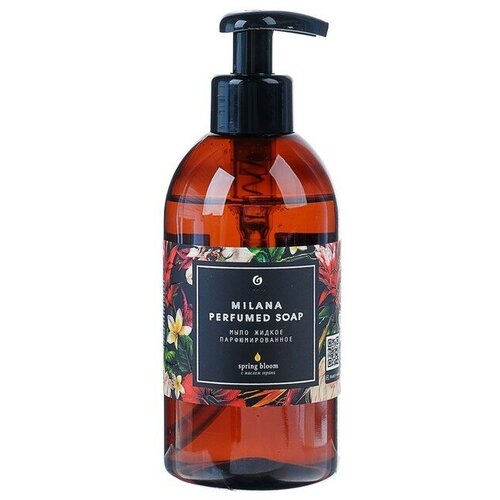 Жидкое мыло Milana Spring Bloom, парфюмированное, с дозатором, 300 мл