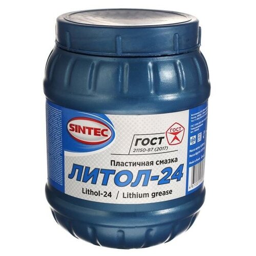 SINTEC Пластичная смазка Sintec Литол-24, 800 г