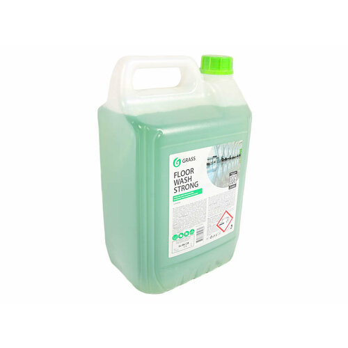 Жидкость для мытья пола (5,6 кг) "GRASS" "Floor Wash strong" концентрат для сильных загрязнений GraSS 125193