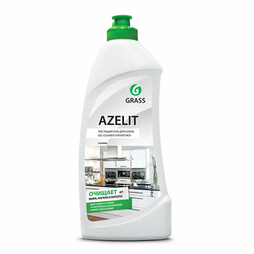 Очиститель для кухни (500 мл) "GRASS" "Azelit" гель удаляет нагар, копоть, жир GraSS 218555