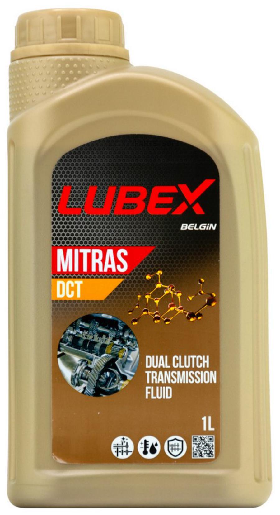 LUBEX для DSG MITRAS DCT (1L)_масло трансмис! синт.\Audi TL 52 529/TL 521 82, BMW MTF LT-5/DCTF-1 LUBEX L02008911201 | цена за 1 шт