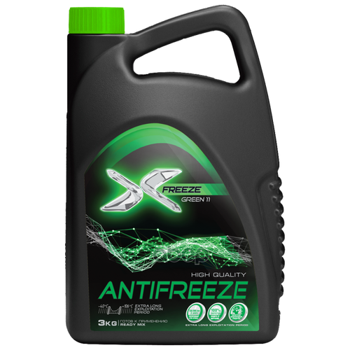 Антифриз X-Freeze Green 3кг 430206094