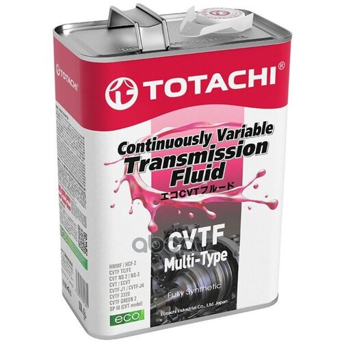 Масло Трансмиссионное Синтетическое Totachi Cvt Multi-Type 4Л TOTACHI арт. 20504