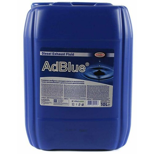 Жидкость для системы SCR дизельных двигателей SINTEC AdBlue, 10 л
