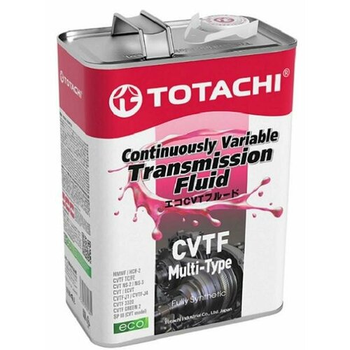 Масло трансмиссионное TOTACHI ATF CVT MULTI-TYPE 4л (4562374691261) 20504 1шт