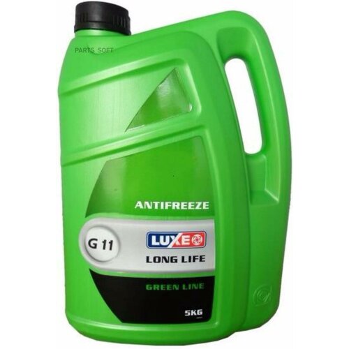 Антифриз LUXE Long Life G11 -40 С зеленый 5 кг LUXE 666 | цена за 1 шт