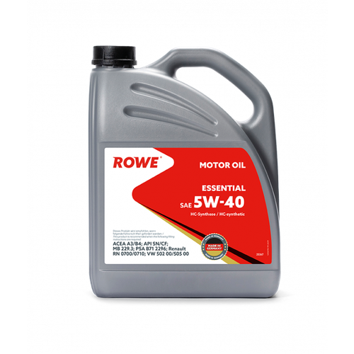 Масло моторное ROWE ESSENTIAL SAE 5W-40 5л