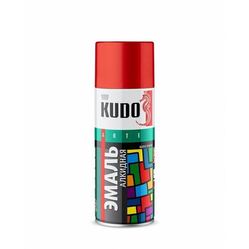 Эмаль универсальная металлик (шоколад) KUDO 520мл. KU-1058 KUDO KU-1058 | цена за 1 шт