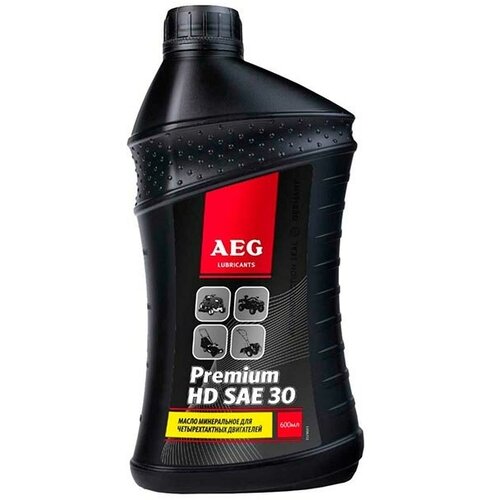 AEG Масло моторное AEG Premium HD SAE 30 API SJ/CF 0,6 л