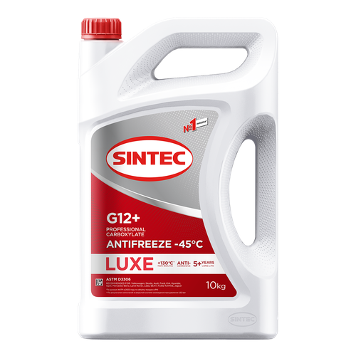Антифриз SINTEC LUXE G12+ -45 10 кг, 1 уп.