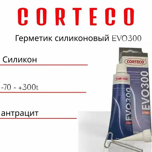 Герметик силиконовый EVO300 антрацит -70/+300 C