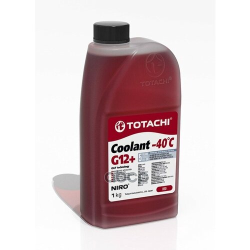 Жидкость Охлаждающая Низкозамерзающая Totachi Niro Coolant Red -40C G12+ 1Кг TOTACHI арт. 43101