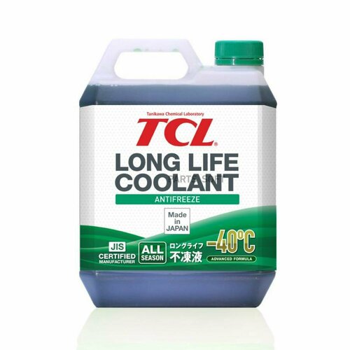 TCL LLC01243 антифриз TCL LLC -40C зеленый, 4 л