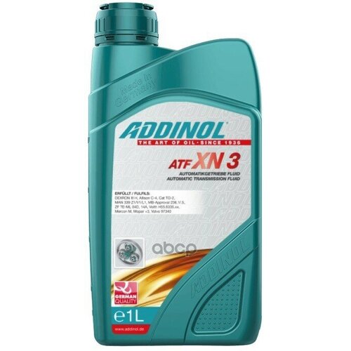 Addinol Atf Xn 3 Жидкость Трансмиссионная (1L) ADDINOL арт. 4014766074980